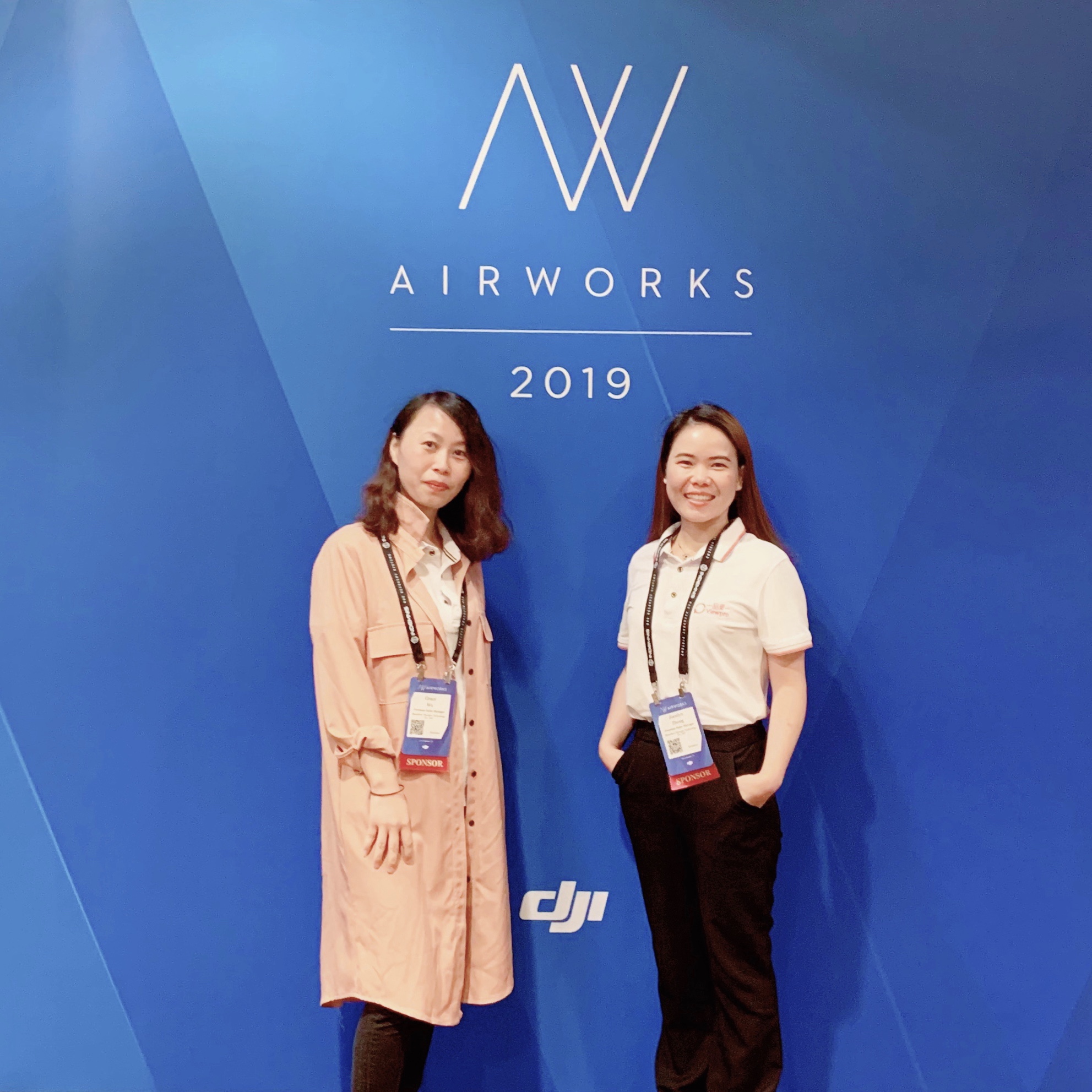 Successfully participated the 4th DJI AirWorks 2019 in LA last week (Sep. 24th~26th).